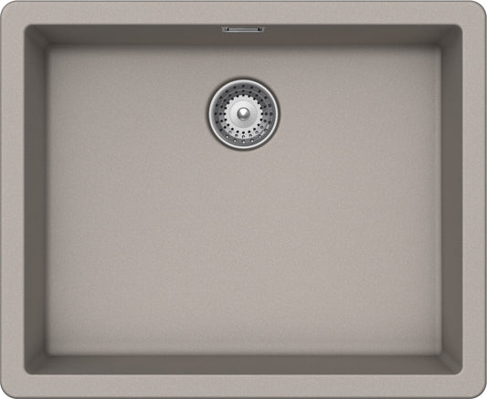 Schock BYKN100LU42 | 1 VASCA | Cristalite | 500x400 | GRIGIO TORTORA | Base 60 | VASCHE SOTTOTOP - M