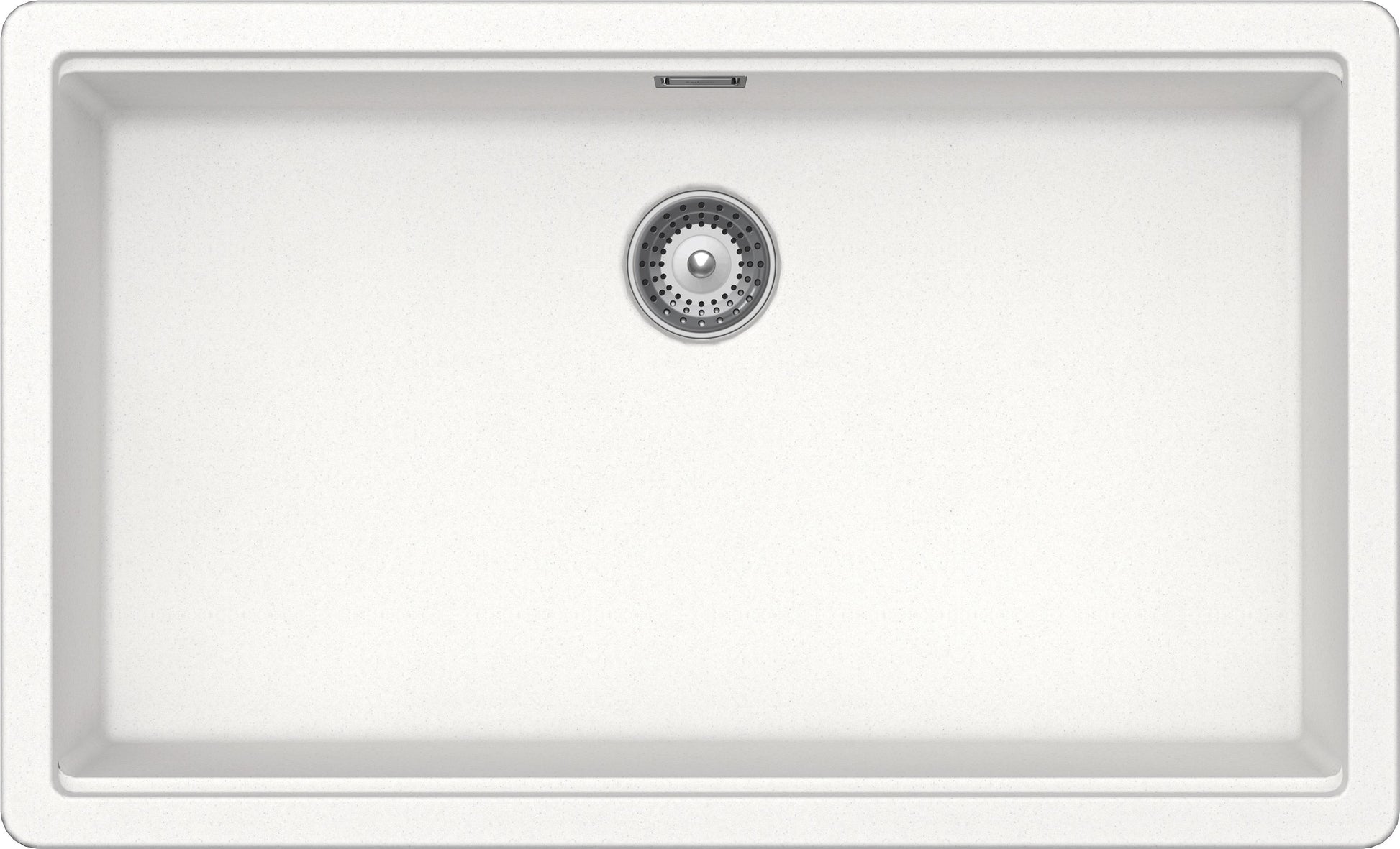 Schock BYKN100XLU01 | 1 VASCA - BINARIO INTEGRATO PER ACCESSORI | Cristalite | 694X400 | BIANCO ASSO