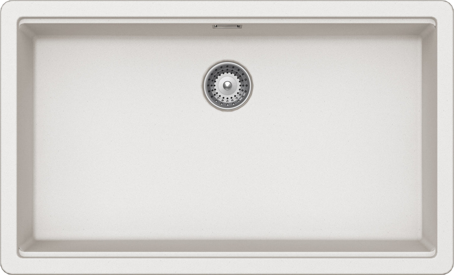 Schock BYKN100XLU16 | 1 VASCA - BINARIO INTEGRATO PER ACCESSORI | Cristalite | 694X400 | NEW ALUMINA