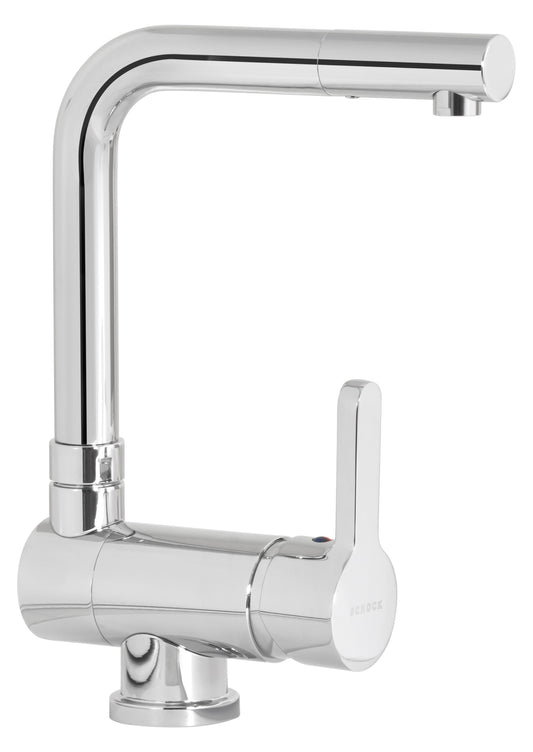 Schock SXWINL80 | MISCELATORE SOTTOFINESTRA CANNA AD L | OTTONE |  | CROMATO | Base  | MISCELATORI S