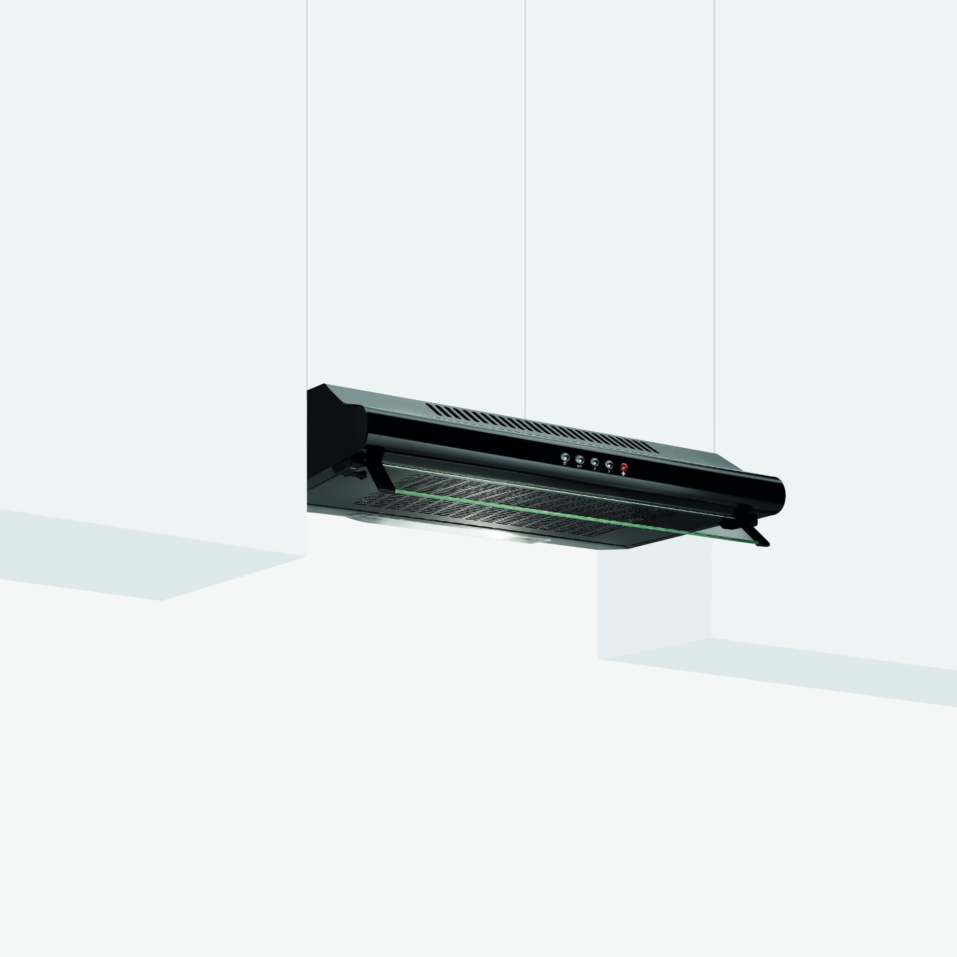 GLEM GAS INCASSO GHC631BK | CAPPE CUCINA | CAPPE AD INCASSO INTEGRATE | CAPPE AD INC.INTEGRATE 60CM 