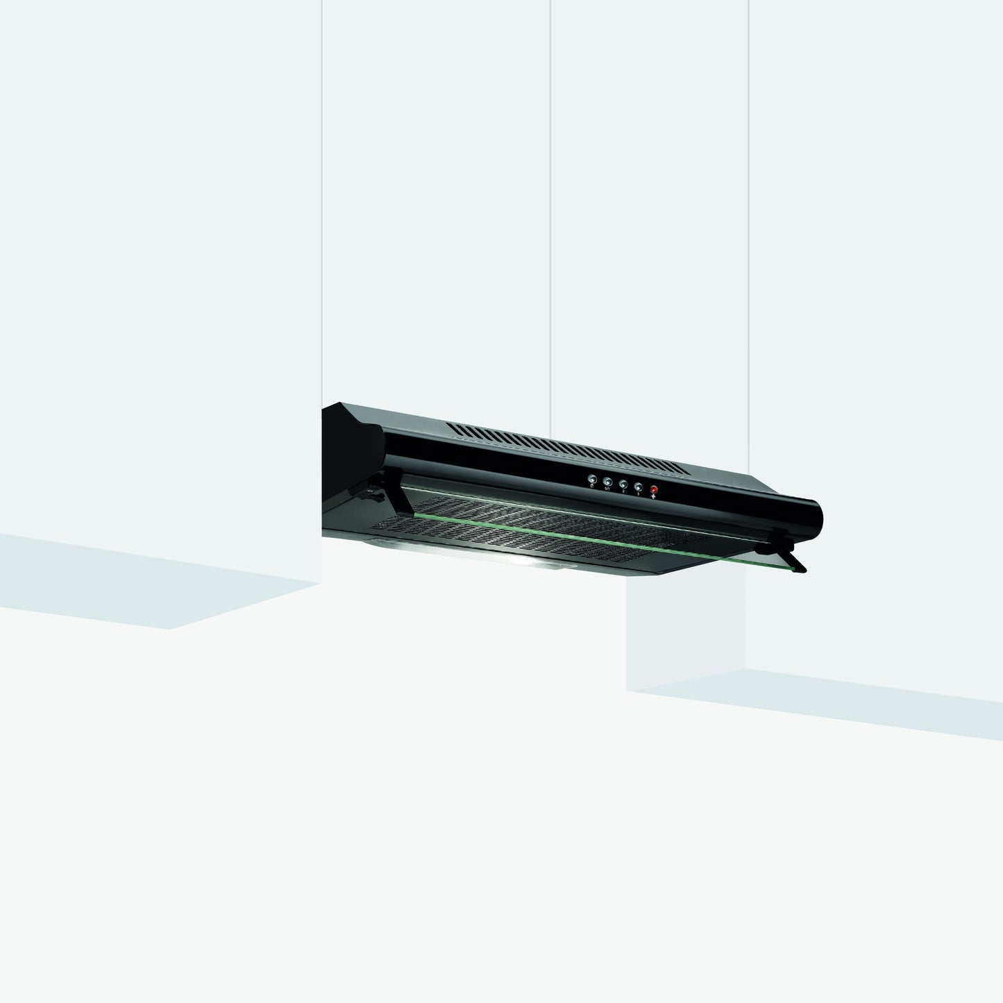 GLEM GAS INCASSO GHC631BK | CAPPE CUCINA | CAPPE AD INCASSO INTEGRATE | CAPPE AD INC.INTEGRATE 60CM 