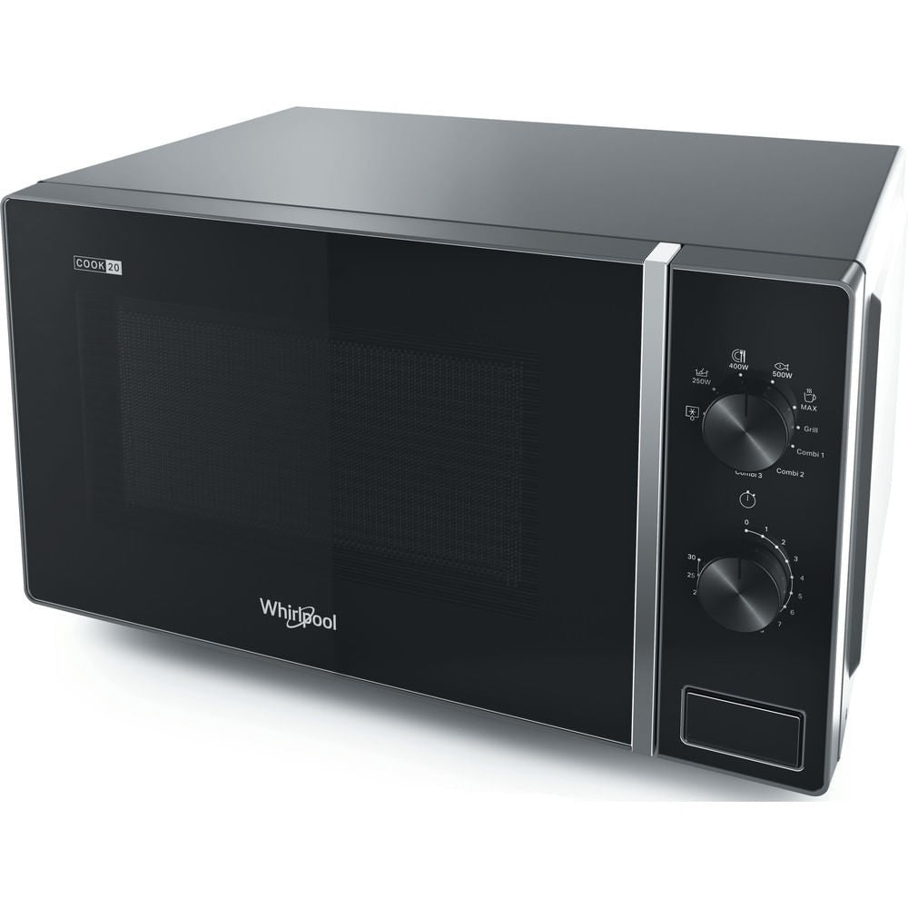 WHIRLPOOL PED MWP103SB | CUCINA | FORNI A MICROONDE | FORNO MICROONDE COMBINATO | FORNO M/O 700W 20L