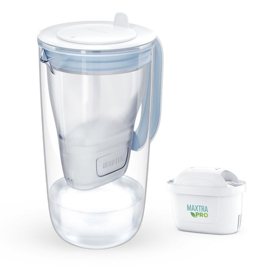 BRITA PED 1046673 | CUCINA | TRATTAMENTO BEVANDE | CARAFFE FILTRANTI | CARAFFA IN VETRO 2.5LT +1MAXT