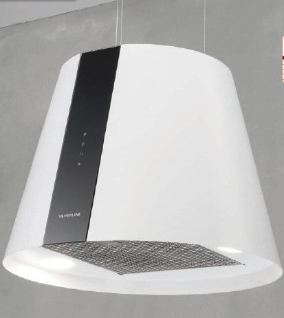 Silverline 4386.5.733.04 | cappe Pure Plus | isola | 50 cm | bianco | A | 659m3/h, 3 velocita', tele