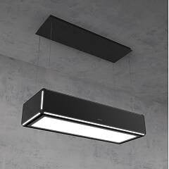 Silverline 4390.2.733.02 | cappe  Lightline | isola | 120 cm | nero | A | 600m3/h, drop control, tel