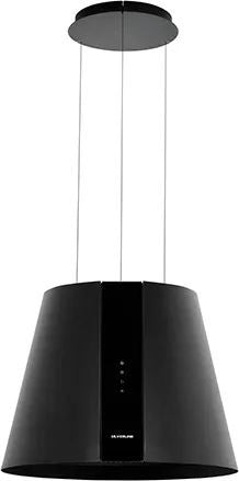 Silverline 4386.5.733.05 | cappe Pure Plus | isola | 50 cm | nero | A | 659m3/h, 3 velocita', teleco