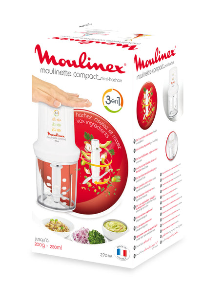 MOULINEX PED DJ3001 | CUCINA | PREPARAZIONE CIBI | TRITATUTTO | TRITATUTTO 270W 250ML COMPACT CIOT.T