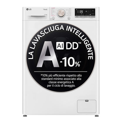LG BIANCO D4R7011TSWG | LAVASCIUGA | LAVASCIUGA CARICO FRONTALE | LAVASCIUGA CARICO FRONTALE | LAVAS
