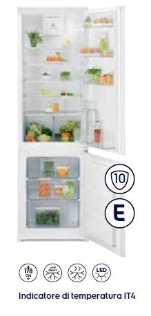 Electrolux BI   KND5FE18S Phase-out 2026 Aprile | FRIGOCONGELATORE COMBINATO/1780 MM/CLASSE ENERGETI
