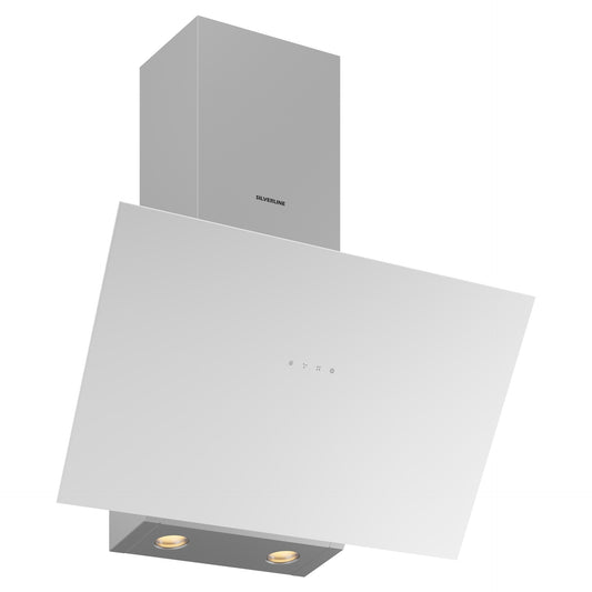 Silverline 3481.6.733.02 | cappe Eco | parete | 60 cm | bianco | A | 398m3/h, 3 velocita', comandi t