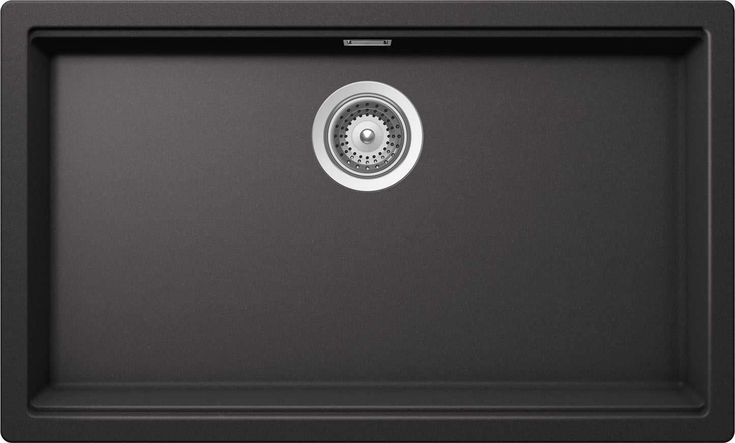 Schock LATN100XLU13 | 1 VASCA - BINARIO INTEGRATO PER ACCESSORI | Cristalite | 700X400 | NERO ASSOLU