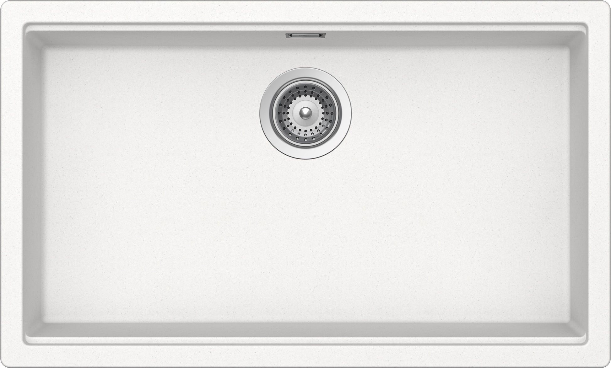 Schock LATN100XLU01 | 1 VASCA - BINARIO INTEGRATO PER ACCESSORI | Cristalite | 700X400 | BIANCO ASSO