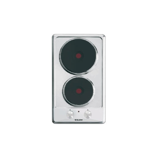 GLEM GAS GT320IX- | PIANI COTTURA  A GAS | 30 | INOX | DOMINO 2 piastre elettriche
