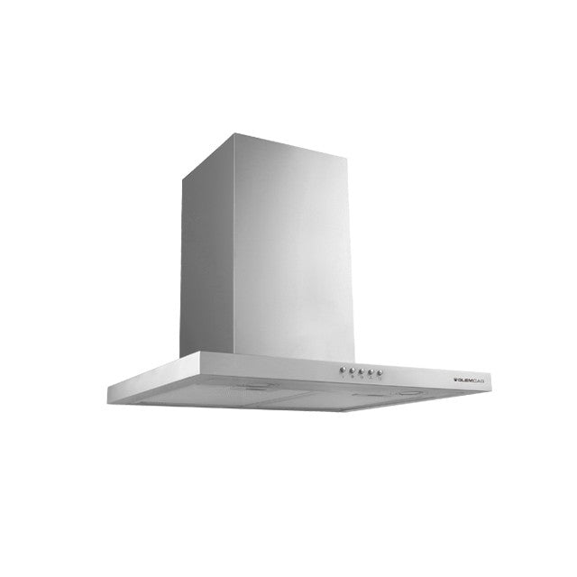 GLEM GAS GHB684IX | CAPPE A PARETE | 60 | INOX | Box Profilo 4 cm - 1 Motore -  Tre velocita' - port