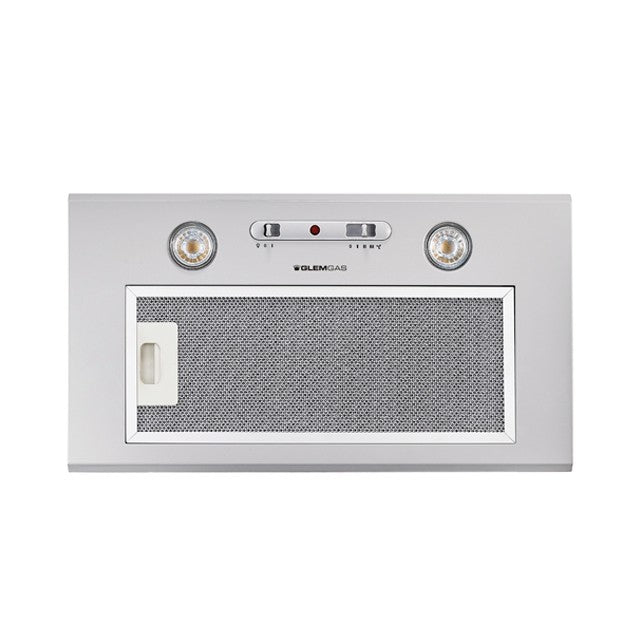 GLEM GAS GHF527SI | CAPPE INTEGRATE | 52 | SILVER | GRUPPO ASPIRANTE - 1 Motore -  Tre velocita' - p