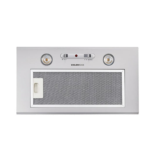 GLEM GAS GHF527SI | CAPPE INTEGRATE | 52 | SILVER | GRUPPO ASPIRANTE - 1 Motore -  Tre velocita' - p