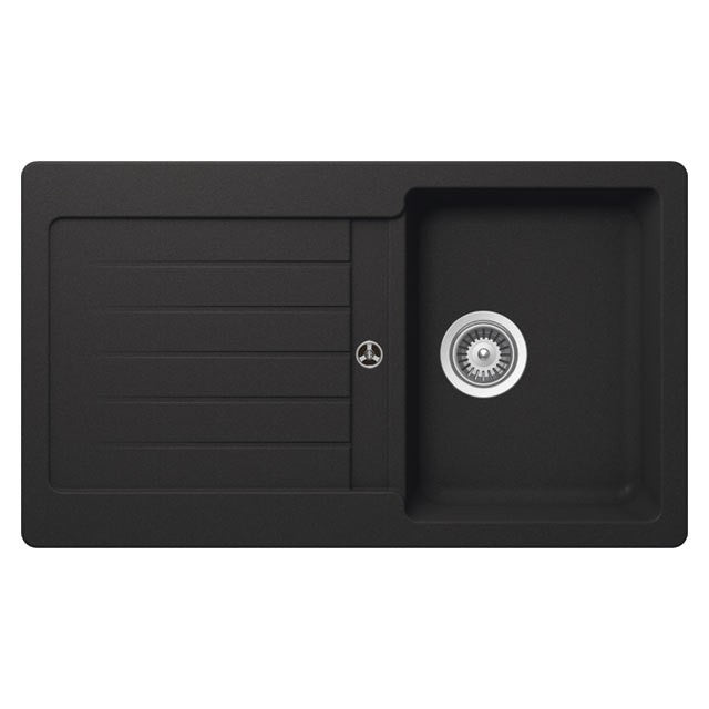 GLEM GAS LS1G86A | LAVELLI UNIGRANIT - ANTIBATTERICO NATURALE | 86 | ANTRACITE | 1 vasca + gocciolat