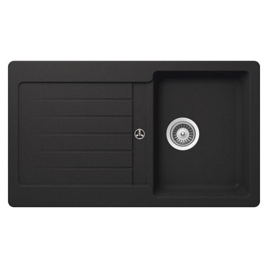 GLEM GAS LS1G86A | LAVELLI UNIGRANIT - ANTIBATTERICO NATURALE | 86 | ANTRACITE | 1 vasca + gocciolat