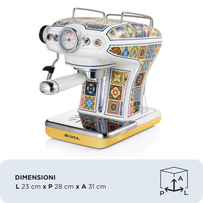 ARIETE PED 1389POSITANO | CAFFE' | M.CAFFE' ESPRESSO PORZIONATO APERTO | M.CAFFE ESPRESSO UNIVERSALE