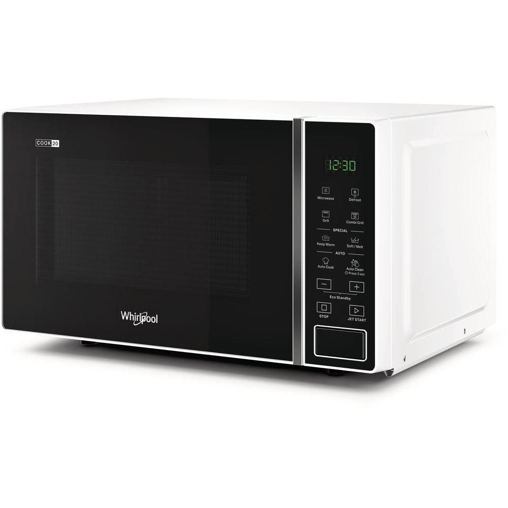 WHIRLPOOL PED MWP203W | CUCINA | FORNI A MICROONDE | FORNO MICROONDE COMBINATO | FORNO M/O 700W 20LT