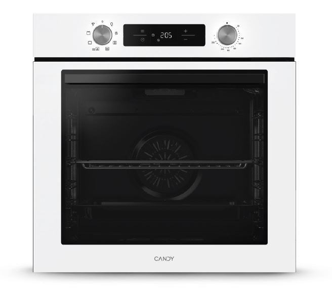 CANDY BI CA6N3T1HTW|33703920|Forno elettrico ventilatoFiniture Vetro Bianco, Classe Energetica A+, C