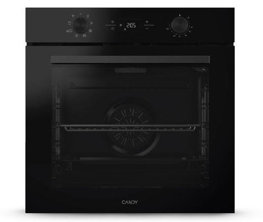 CANDY BI CA6N3T1HTB|33703858|Forno elettrico ventilato Finiture Vetro Nero, Classe Energetica A+, Ca