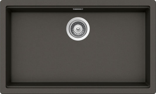 Schock LATN100XLA43 | 1 VASCA - BINARIO INTEGRATO PER ACCESSORI | Cristalite | 756X456 | ASPHALT | B