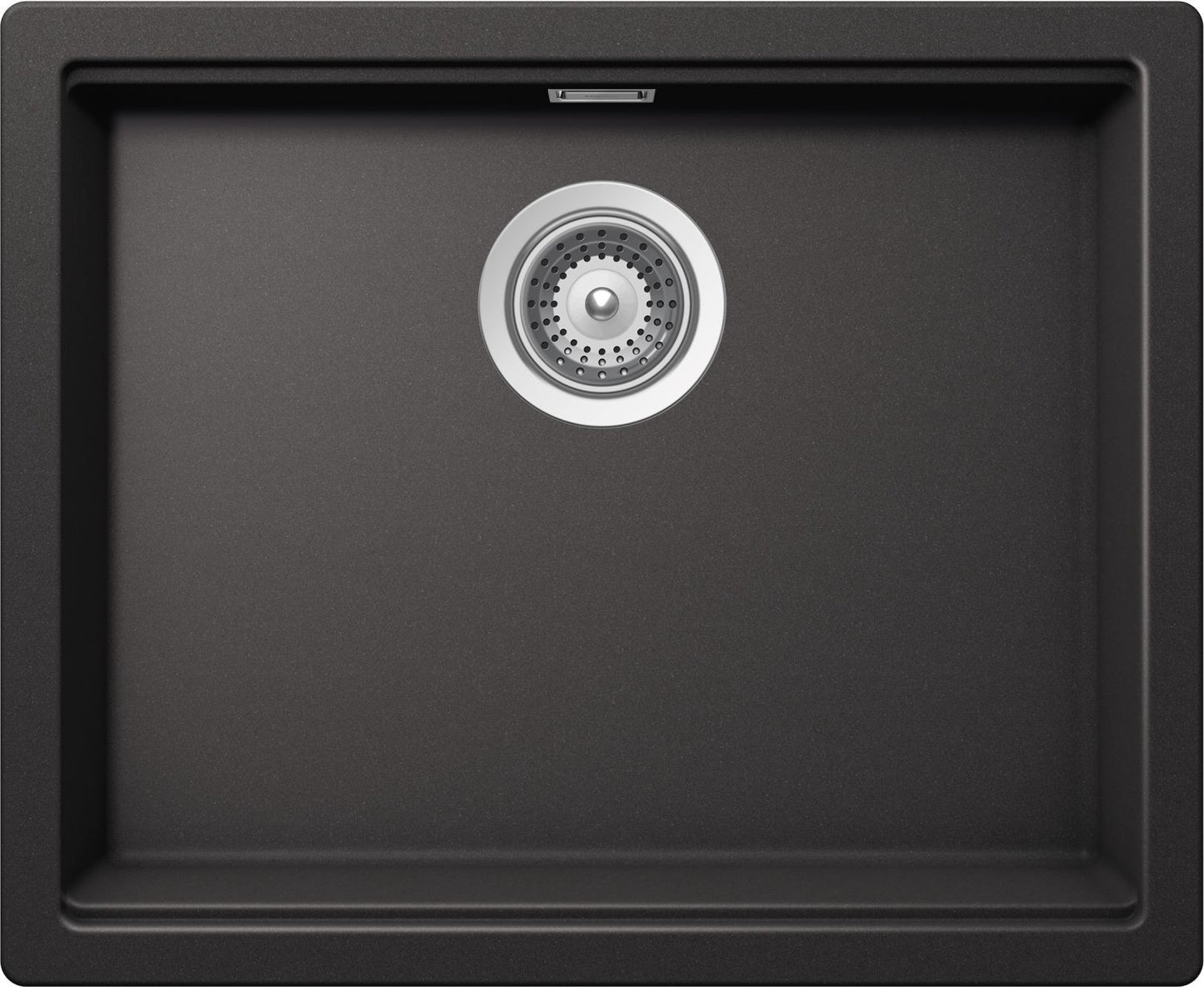 Schock LATN100LA13 | 1 VASCA - BINARIO INTEGRATO PER ACCESSORI | Cristalite | 556x456 | NERO ASSOLUT