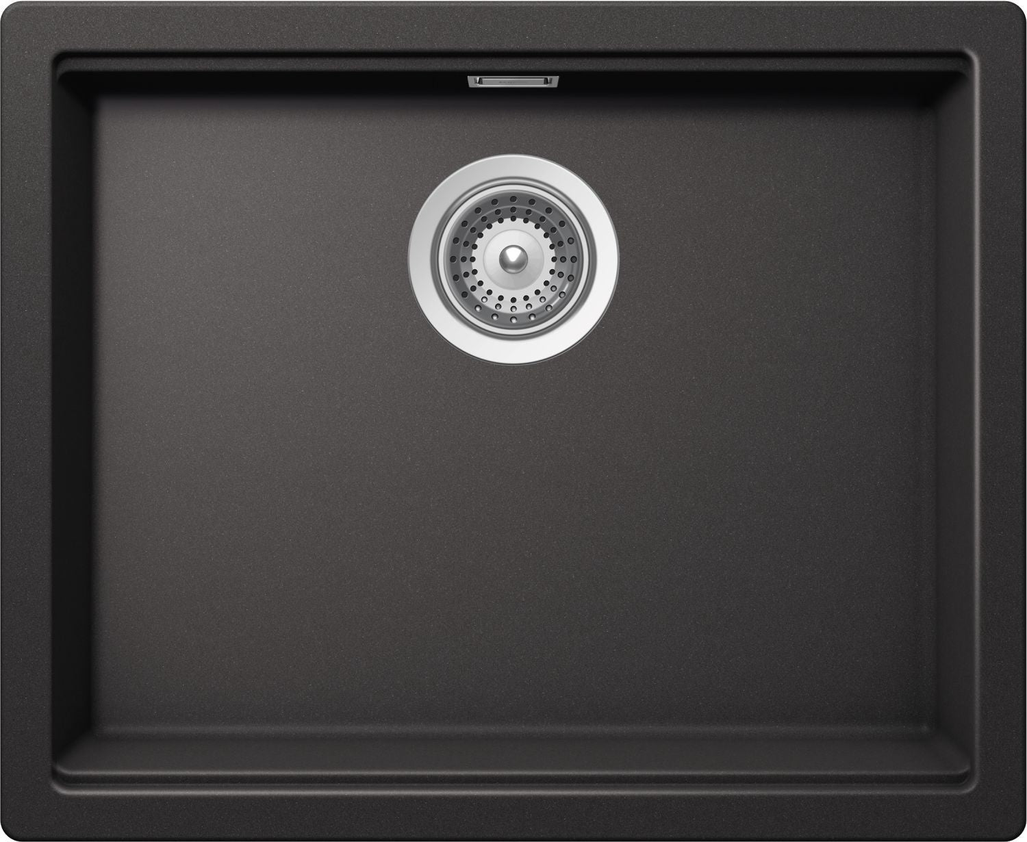 Schock LATN100LA13 | 1 VASCA - BINARIO INTEGRATO PER ACCESSORI | Cristalite | 556x456 | NERO ASSOLUT