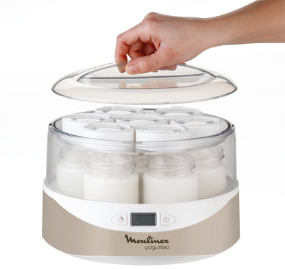 MOULINEX PED YG231E | CUCINA | PREPARAZIONE CIBI | YOGURTIERA | JOGURTIERA 7VAS.160ML C/DATAR.TIMER