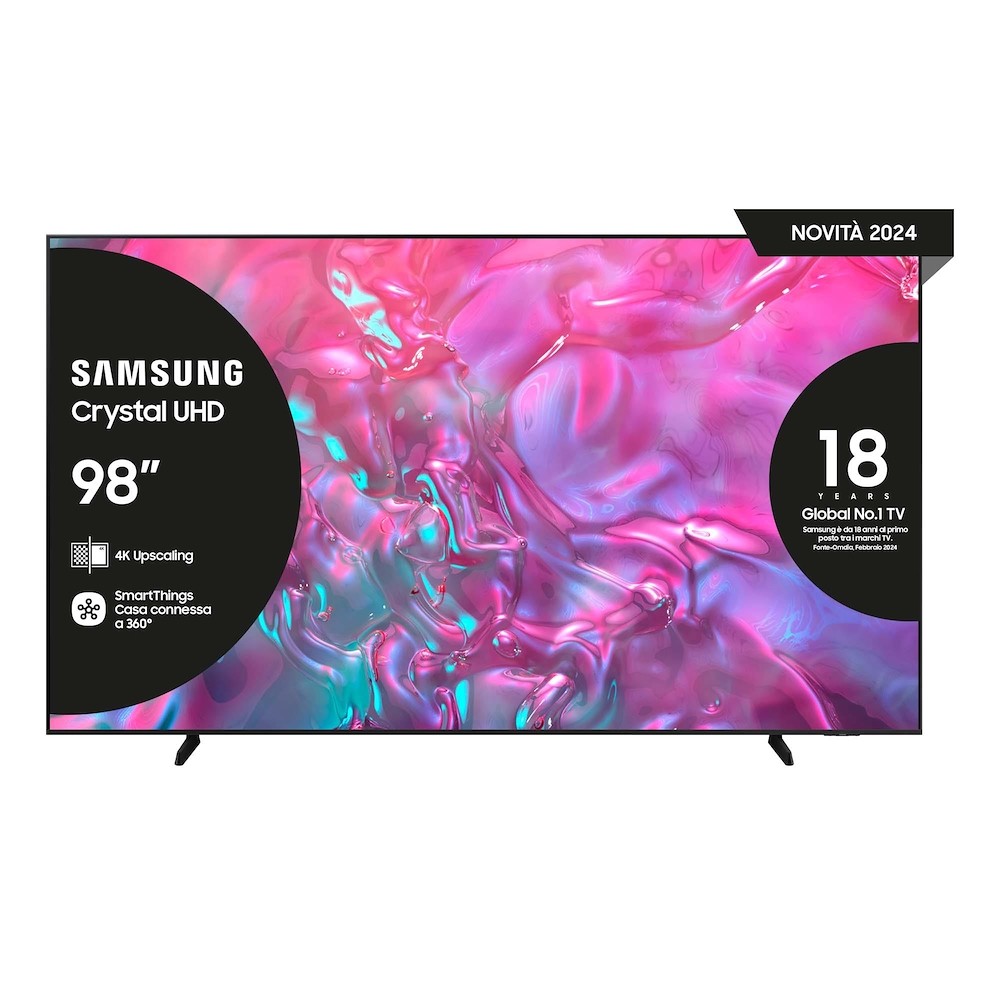 SAMSUNG ELETTRONICA UE98DU9070UXZT | TV | TV LED | TV LED >=90" | TV LED 98"CRYSTAL UHD 4K DVBT2/S2
