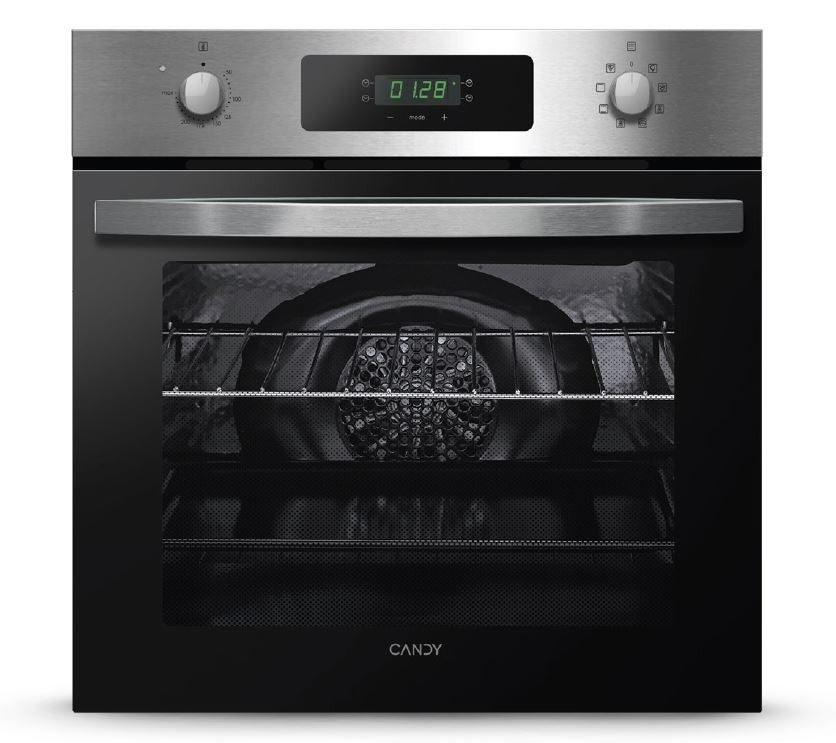 CANDY BI FIDCX605IT|33704209|Forno Ventilato Display+2 manopole;  ?8 funzioni; 65L; Classe energetic