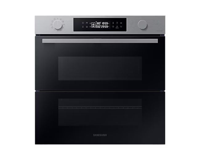 SAMSUNG SELECTION NV7B45403BS/U5 | Forno Samsung Dual Cook Flex_ Serie 4 76L, Dual Cook, 4 forni in
