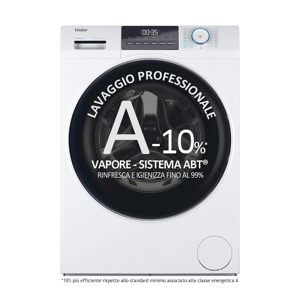HAIER BIANCO HW80BP14929AS | LAVATRICI | LAVATRICI PROFONDITA' RIDOTTA | LAV.SLIM FINO 48CM 8KG-OLTR