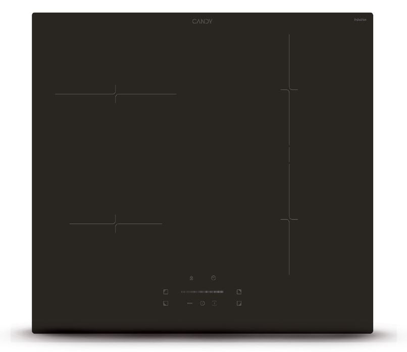 CANDY BI CTP643C/YEP|33803136|PIANO INDUZIONE 60 CM _INTERFACCIA CENTRAL SLIDER, 4 zone di cottura c