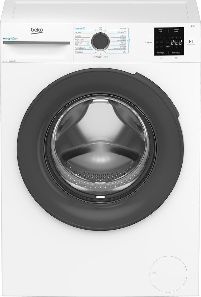 BEKO BIANCO BMWU3721A | LAVATRICI | LAVATRICI CARICO FRONTALE | LAV. C/FRONTALE 7-7,99KG | LAV.C/FRO