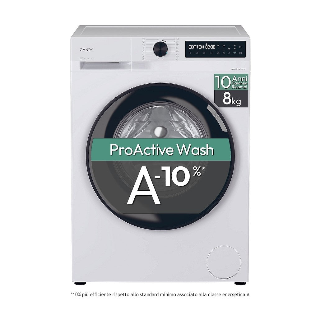CANDY BIANCO BR48B6S | LAVATRICI | LAVATRICI CARICO FRONTALE | LAV. C/FRONTALE 8-8,99KG | LAV.C/FRON