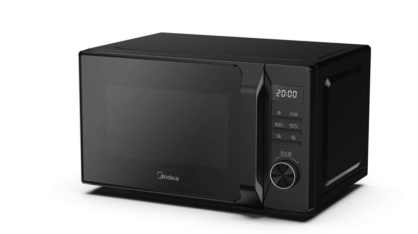 MIDEA PED AG20CF2EBK | CUCINA | FORNI A MICROONDE | FORNO MICROONDE COMBINATO | FORNO M/O 800W 20LT 