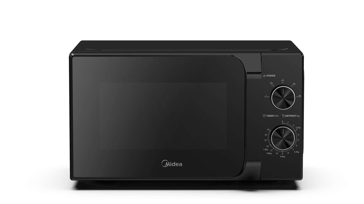 MIDEA PED MM20CF2EBK | CUCINA | FORNI A MICROONDE | FORNO SOLO MICROONDE | FORNO M/O 800W 20LT TIMER