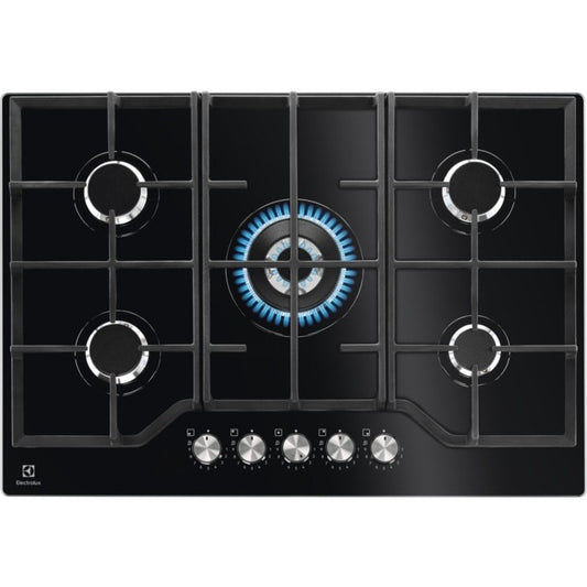 Electrolux BI   KGG75362K   | 75 cm - Nuova estetica Gas on Glass - Step Power - 5 fuochi - Bruciato