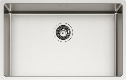 Schock TECN1002L | 1 VASCA 650x400 | Acciaio Inox 304 | 690X440 | INOX SPAZZOLATO | Base 75 | VASCHE