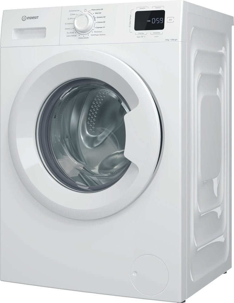 INDESIT BIANCO IM642BMYTIMEIT | LAVATRICI | LAVATRICI PROFONDITA' RIDOTTA | LAV.SLIM FINO 48CM 6-6,9