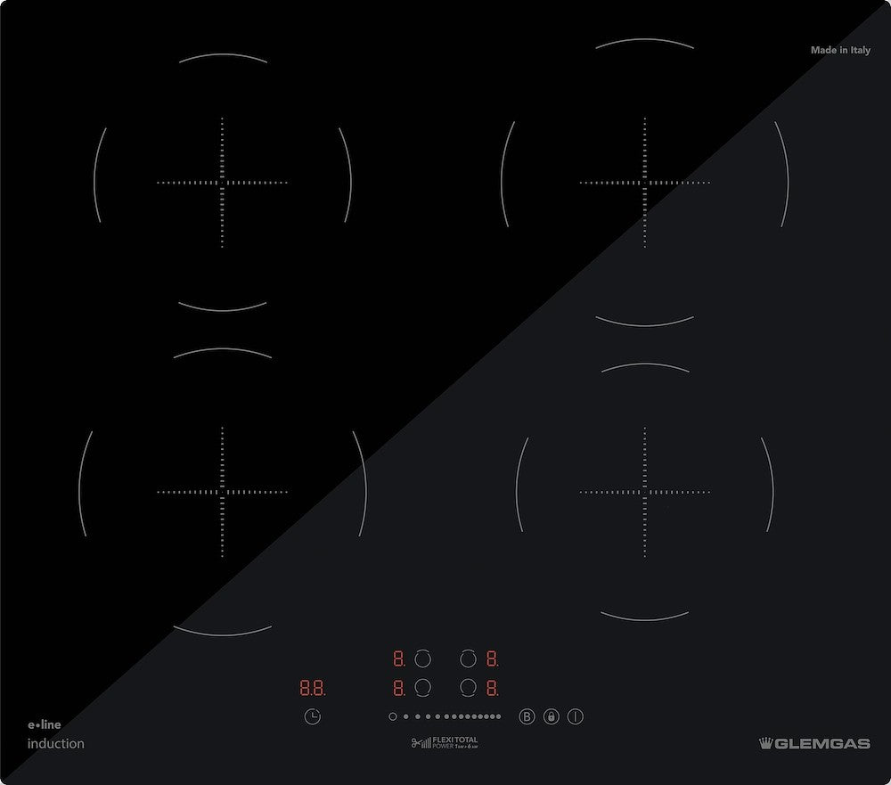 GLEM GAS INCASSO GTI640SL | PIANI COTTURA INCASSO | PIANI COTTURA INDUZIONE | PIANI COTTURA INDUZION