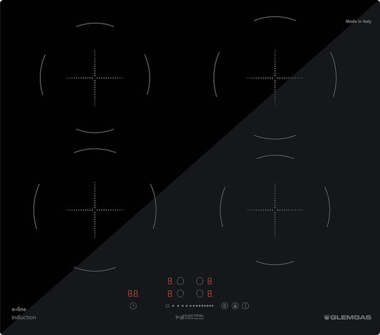 GLEM GAS INCASSO GTI640SL | PIANI COTTURA INCASSO | PIANI COTTURA INDUZIONE | PIANI COTTURA INDUZION