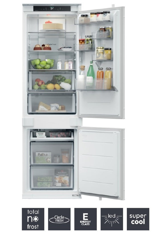 CANDY BI CNBQT3518E|34901732|Combi 177cm Total no frost, Classe Energetica E, 248lt, 37db, controllo