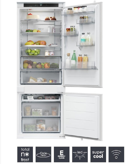CANDY BI CNBQT3719EW|34901736|combinato 193x70cm Total No Frost;Classe Energetica;E;Sistema di contr