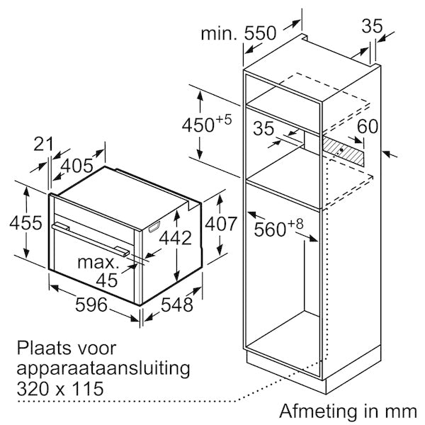 NEFF FUORI CATALOGO - C18FT48N0  -FORNO COMPATTO COMBINATO A VAPORE