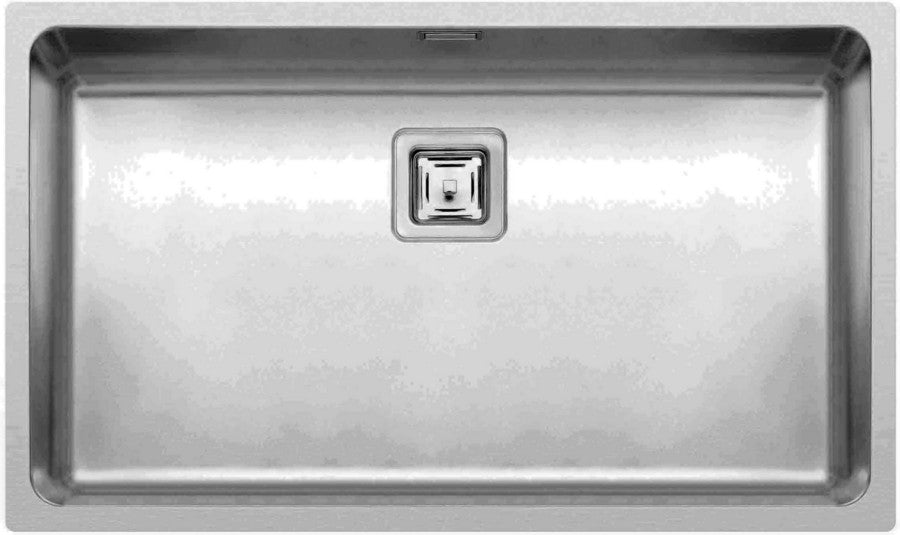ELLECI Kitchen 2025  LIW700SACMU | LAV. INOX W-SQUARE 70X40 1V SATINATO CARTONE R25