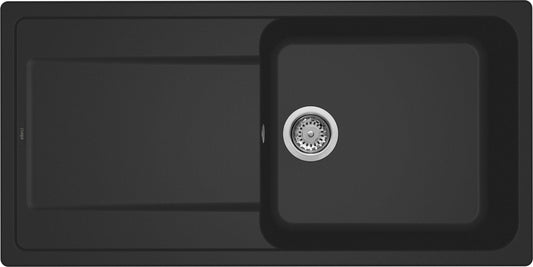 ELLECI Kitchen 2025  LG248040 | LAV. LIFE 480 100x50 1VG NERO 40